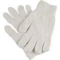 White Color Gloves - 100% Cotton