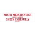 2 x 8" - "Mixed Merchandise" Labels