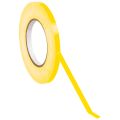 Bag Tape Rolls, Yellow, 3/8" 180 YDS